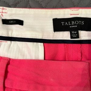 Beautiful Talbots Woman stretch slacks